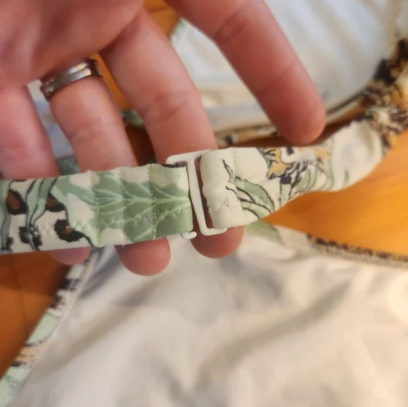 Aerie Safari Print Cutouts Cheeky Halter One Piece Size Small - Picture 5 of 8